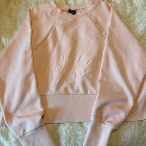 Nike imprinted long sleeved sweater